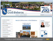 Tablet Screenshot of gross-bieberau.de